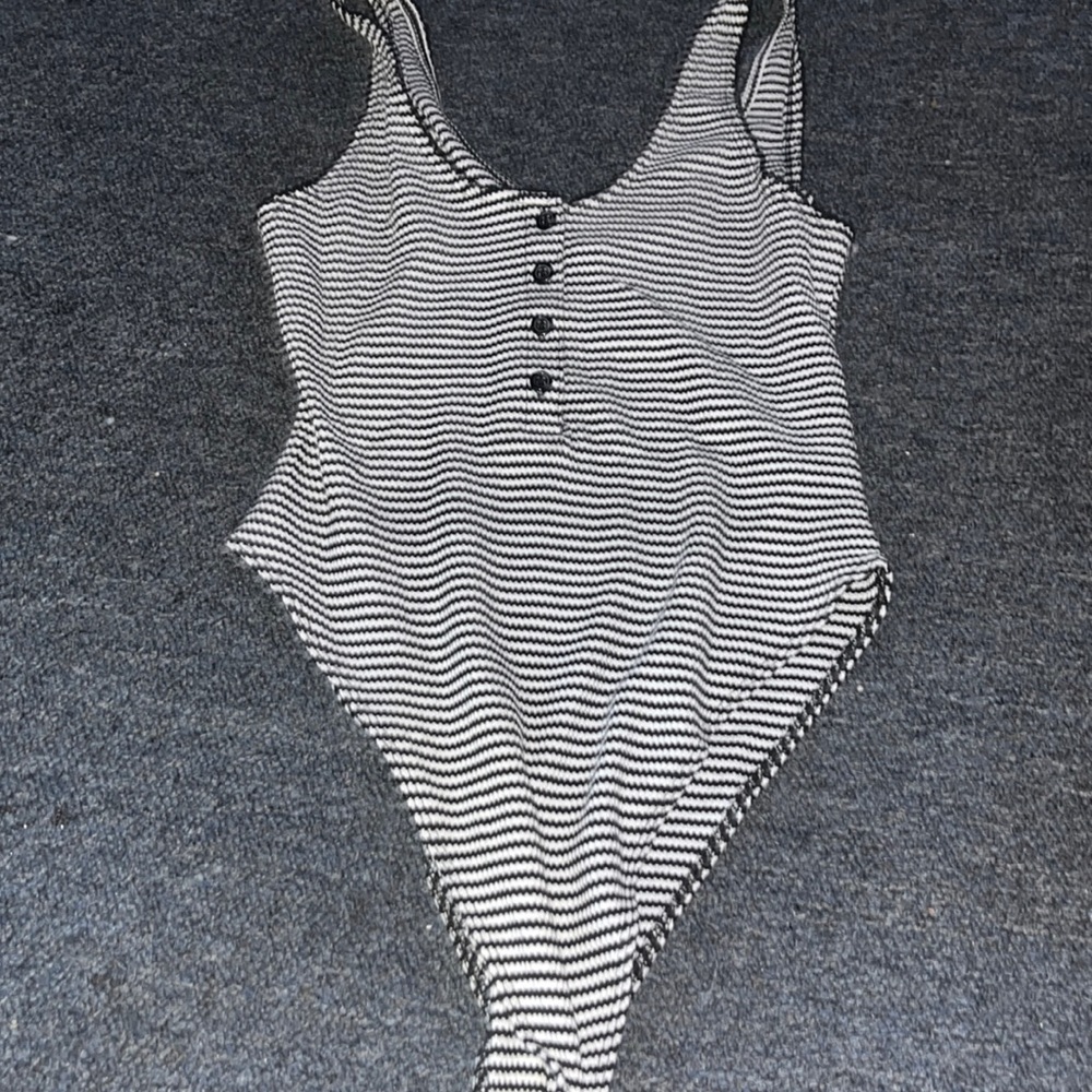 Stripped bodysuit